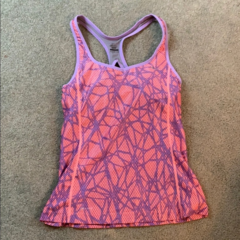 Nike Workout Tanktop with built in sports bra